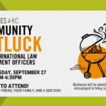 Community Potluck: International Law Enforcement Officers